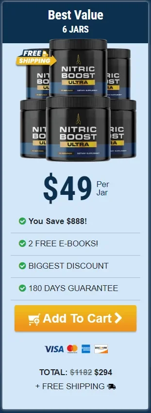 nitric boost ultra six bottles pack